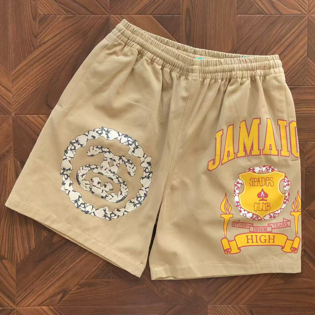 Pantaloncini Denim Tears x Stussy 