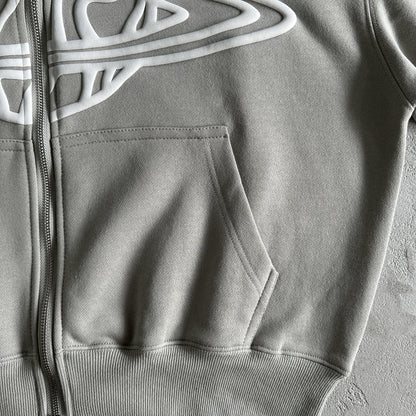 Broken P Zip Up  Suit