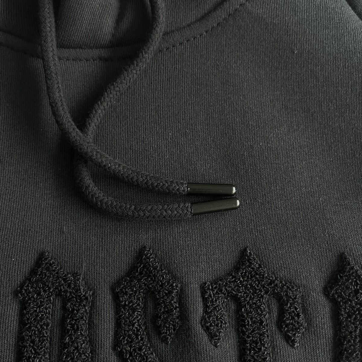 Tuta Trapstar in ciniglia decorata Black Out 