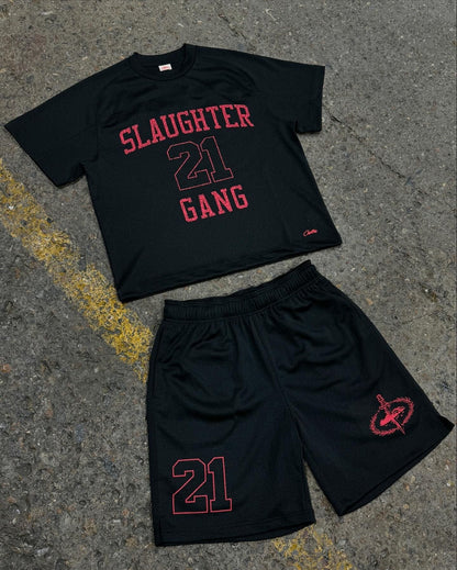 Maglietta Corteiz x Slaughter Gang 