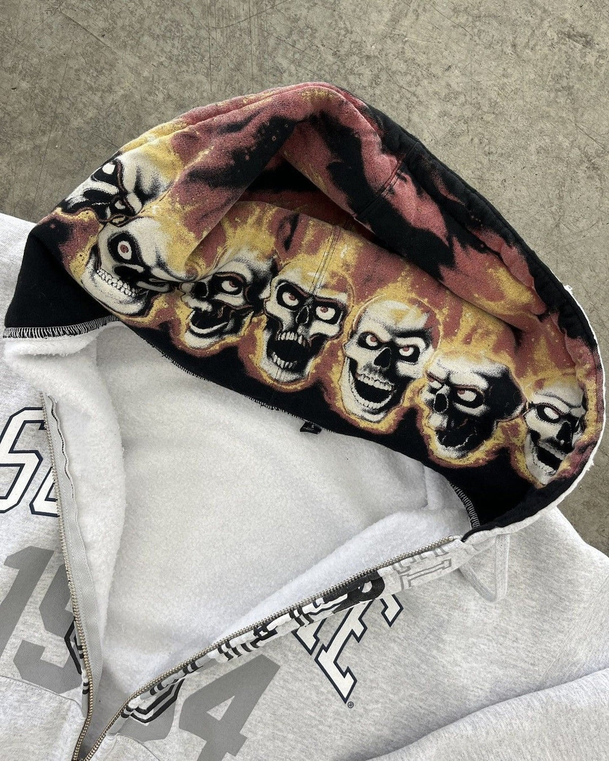 Felpa con cappuccio e zip Supreme MM6 Maison Margiela