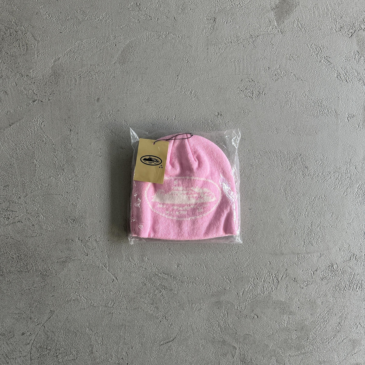 Corteiz Demon Beanie - Cappello beige
