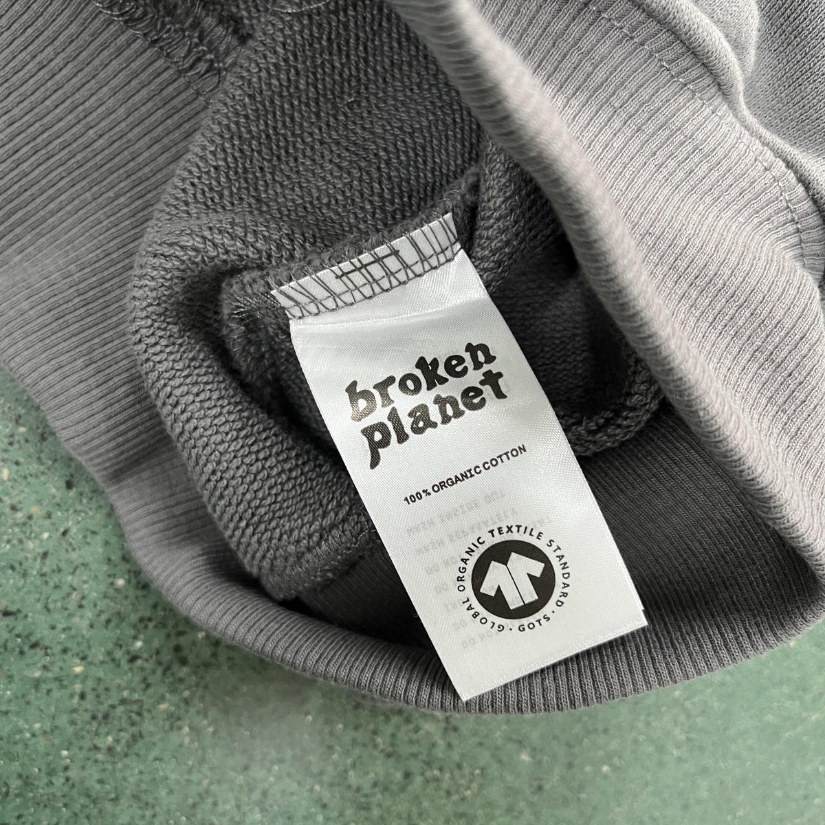 Broken Planet Planet Kapuzenpullover mit Reißverschluss 