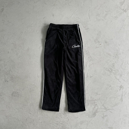 Pantaloni in velluto Corteiz neri