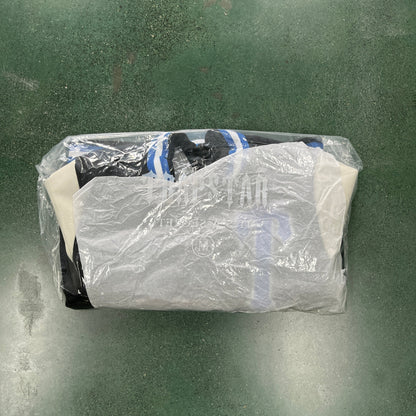 Trapstar Varsity Jacke Couro Legítimo
