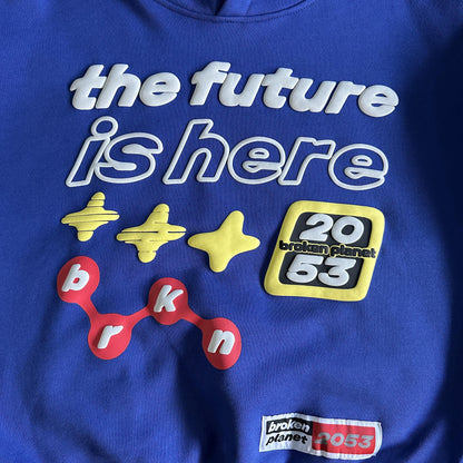 Felpa con cappuccio Broken Planet The Future Is Here 