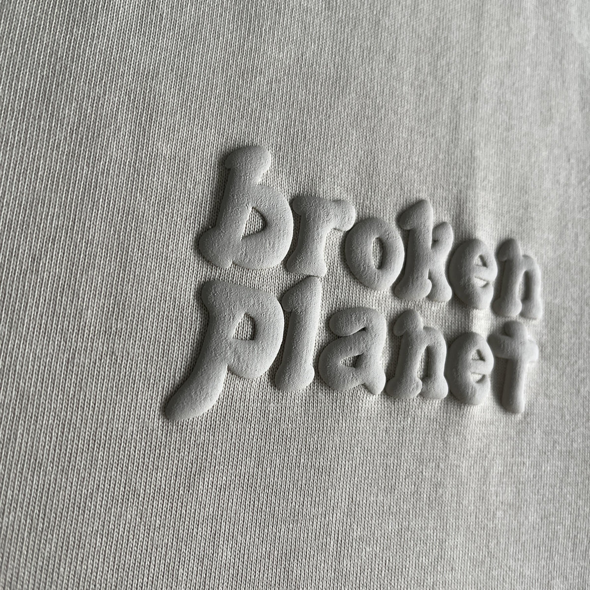 Broken Planet Basic Letter Kurzes T-Shirt 