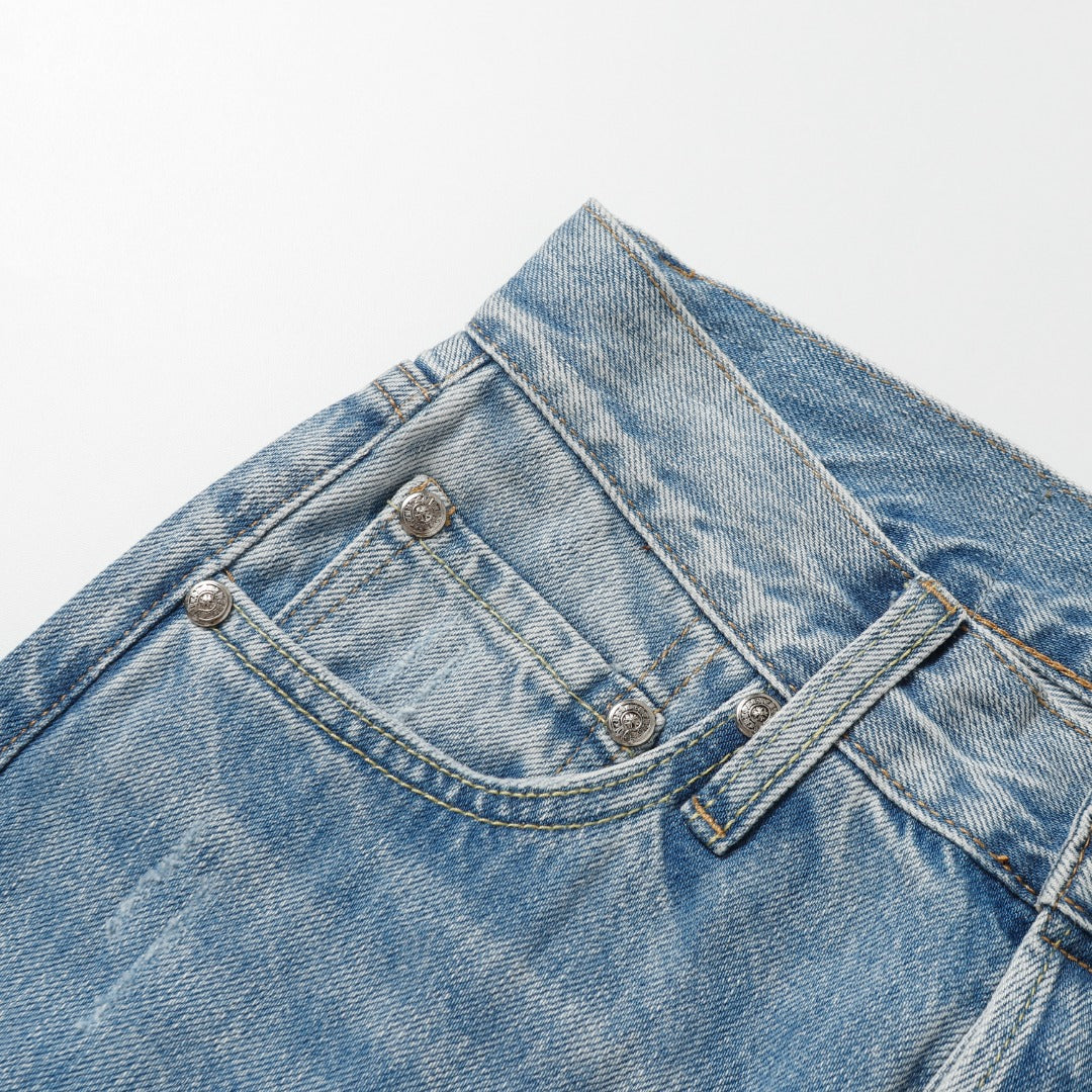 Pantaloni jeans Chrome Hearts x Levi's