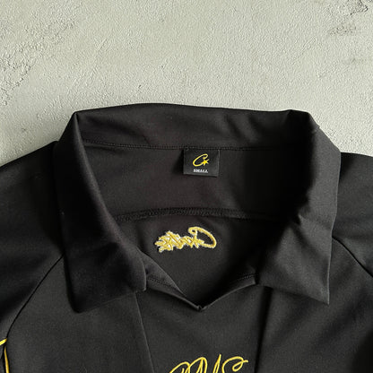 Corteiz Talismo Fußballtrikot – Schwarz 