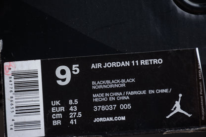 Air Jordan 11 "Gamma Black" 