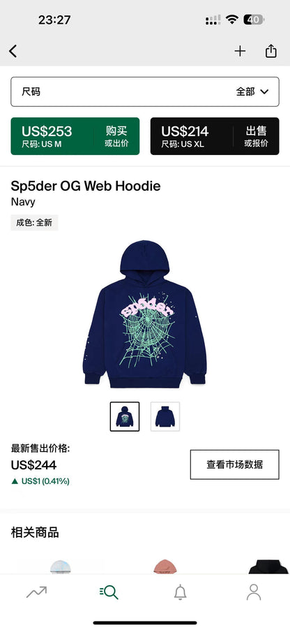 Sp5der Hoodie