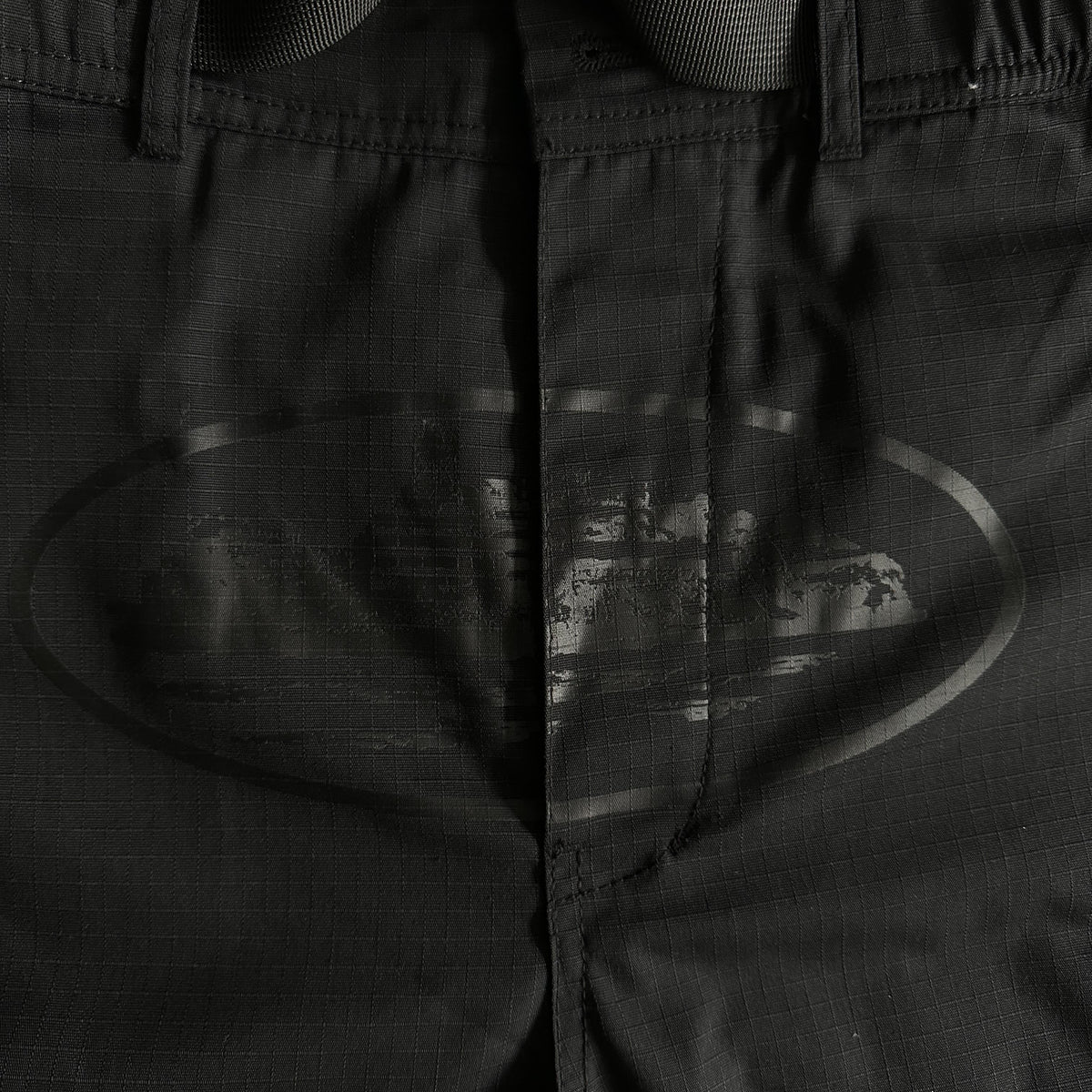 Corteiz – Schwarze Cargo-Shorts