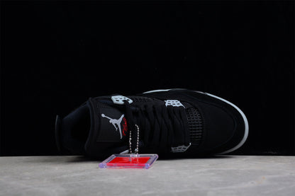 AJ 4 Retro "Black Canvas"