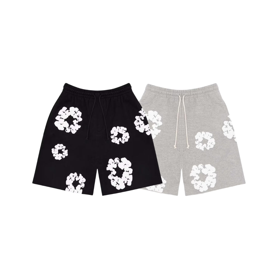 Denim Tears – Shorts mit Baumwollkranz