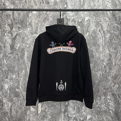 Felpa con cappuccio Chrome Hearts