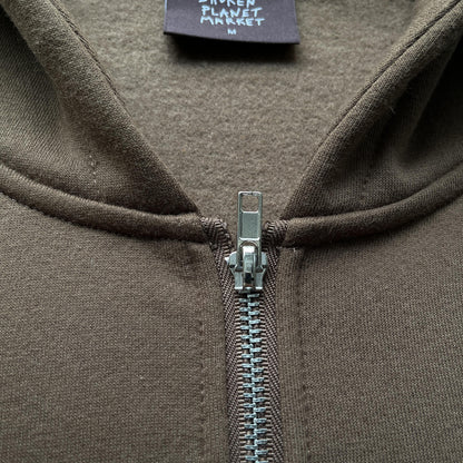 Felpa con cappuccio e zip Artico del Broken Planet Market 