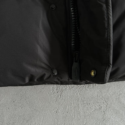 Giacca imbottita Trapstar Decoded Arch nera 