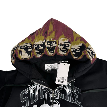 Felpa con cappuccio e zip Supreme MM6 Maison Margiela