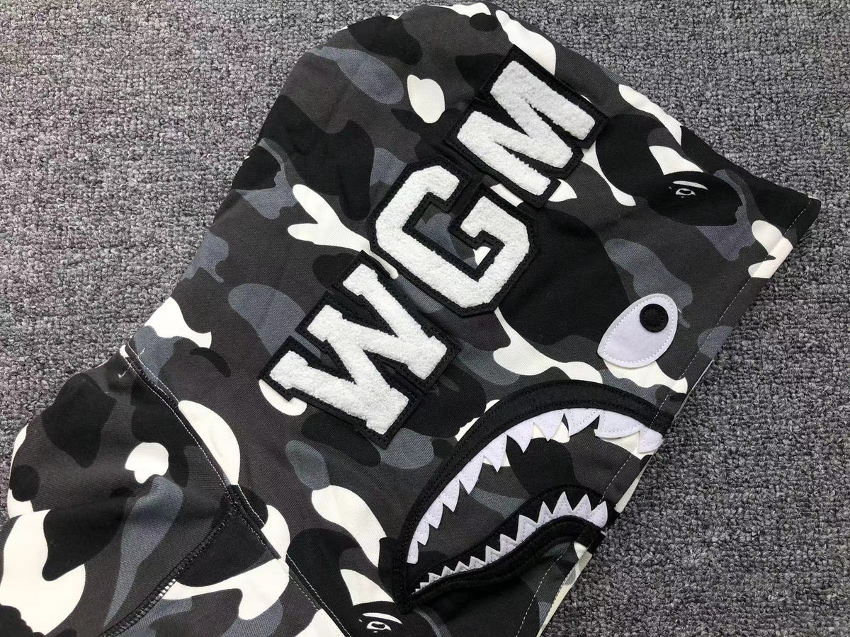 Felpa con cappuccio Bape
