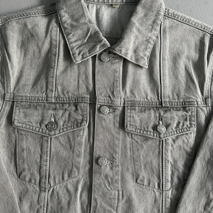 Corteiz Denim Jeansjacke Grau