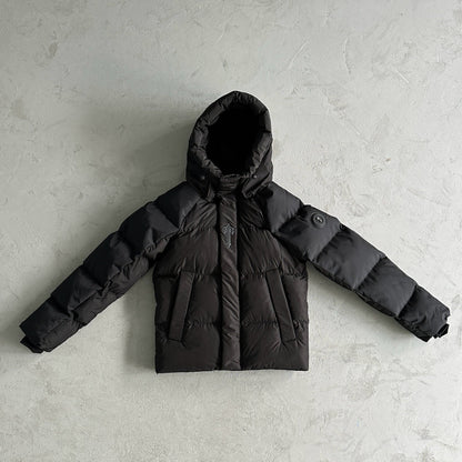 Giacca imbottita Trapstar Decoded Arch nera 