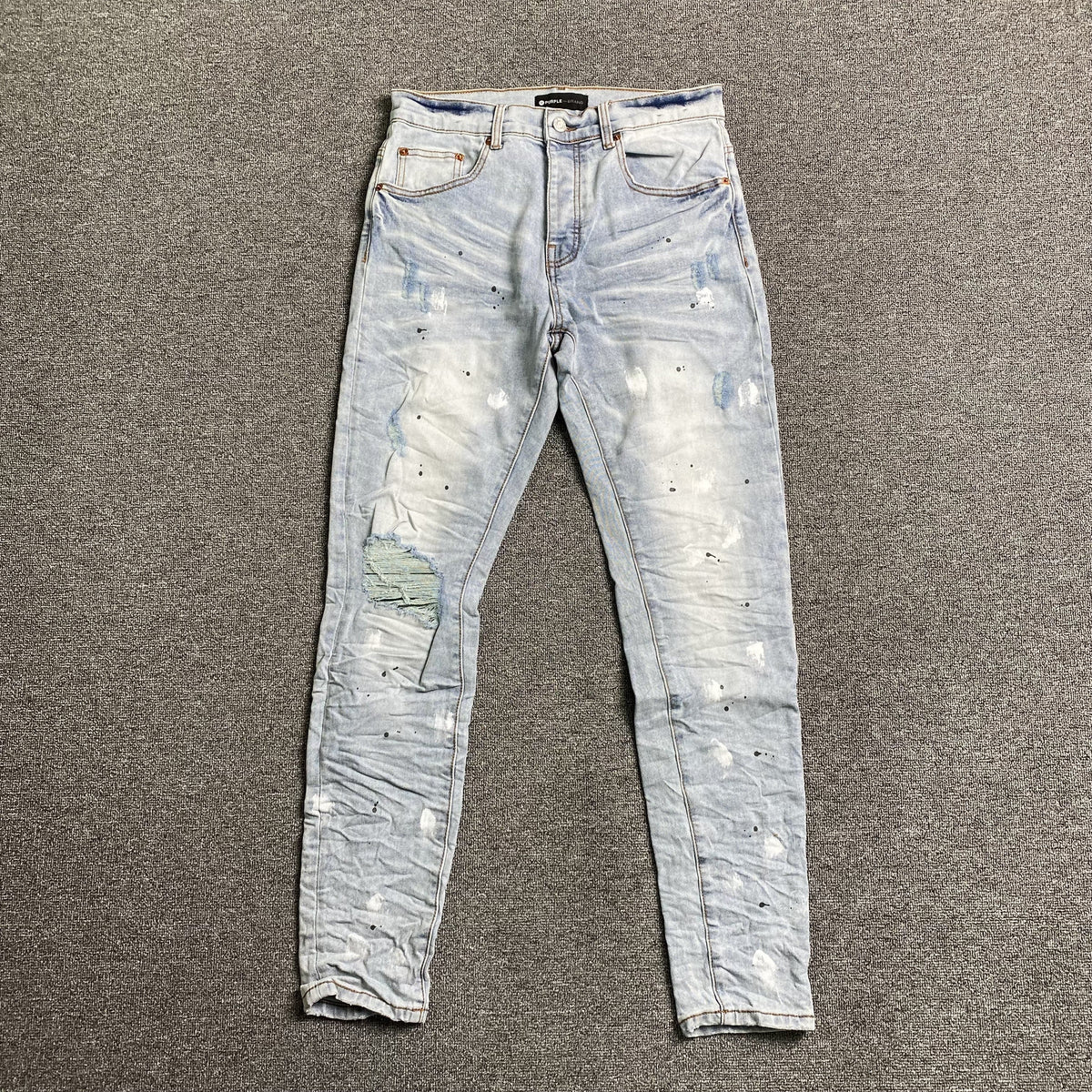 Jeans slim del marchio Purple