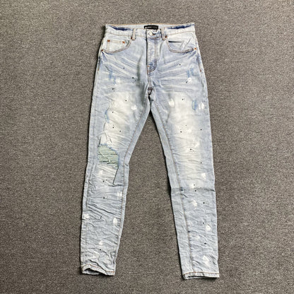 Jeans slim del marchio Purple