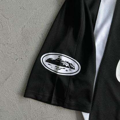 Corteiz Panel Jersey-Schwarz