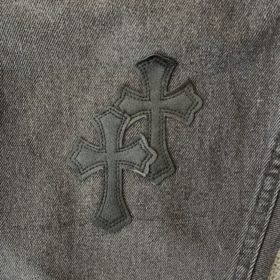 Pantaloni in jeans Chrome Hearts