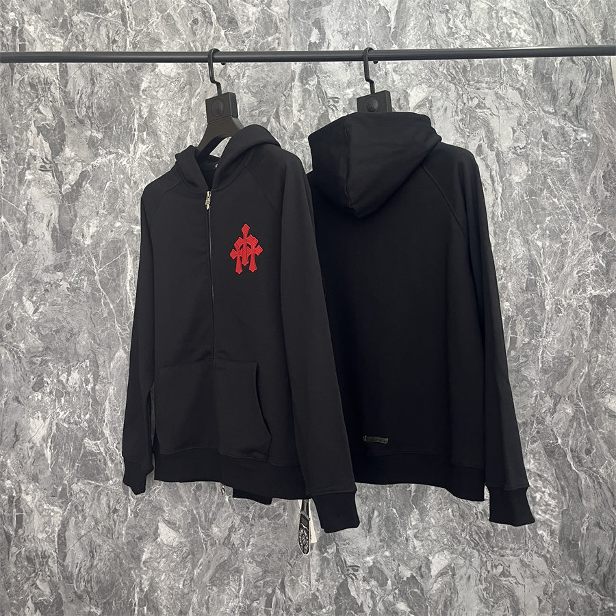 Felpa con cappuccio Chrome Hearts
