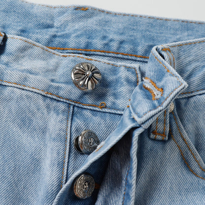 Pantaloni jeans Chrome Hearts x Levi's