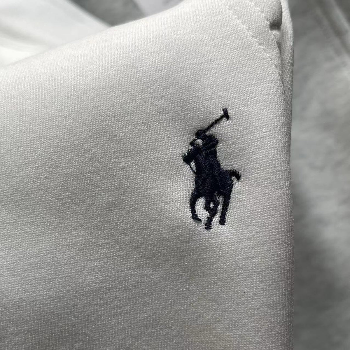 Neu Ralph Lauren Basic Kapuzenpullover mit Reißverschluss 