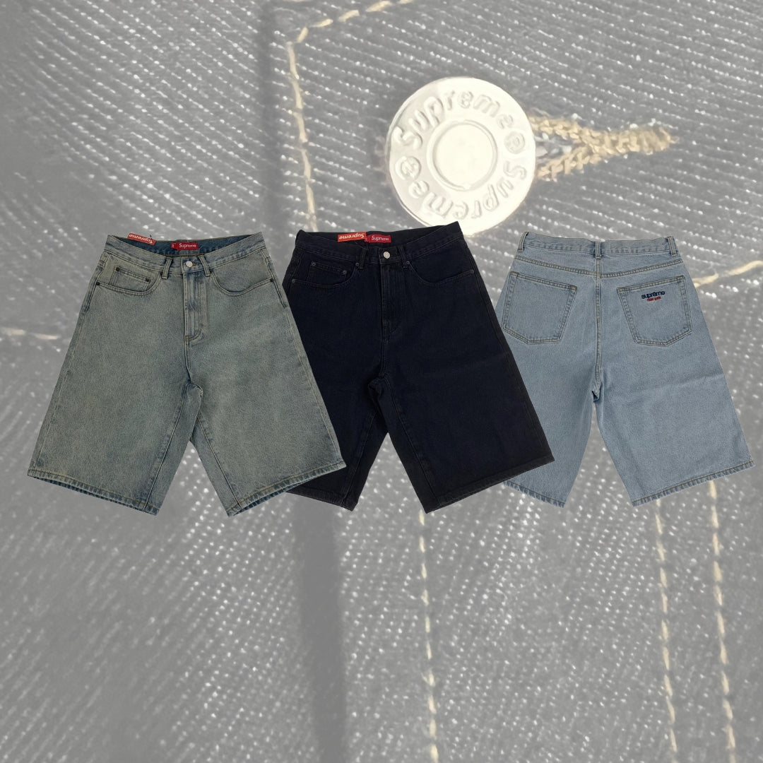 Pantaloncini di jeans larghi Supreme