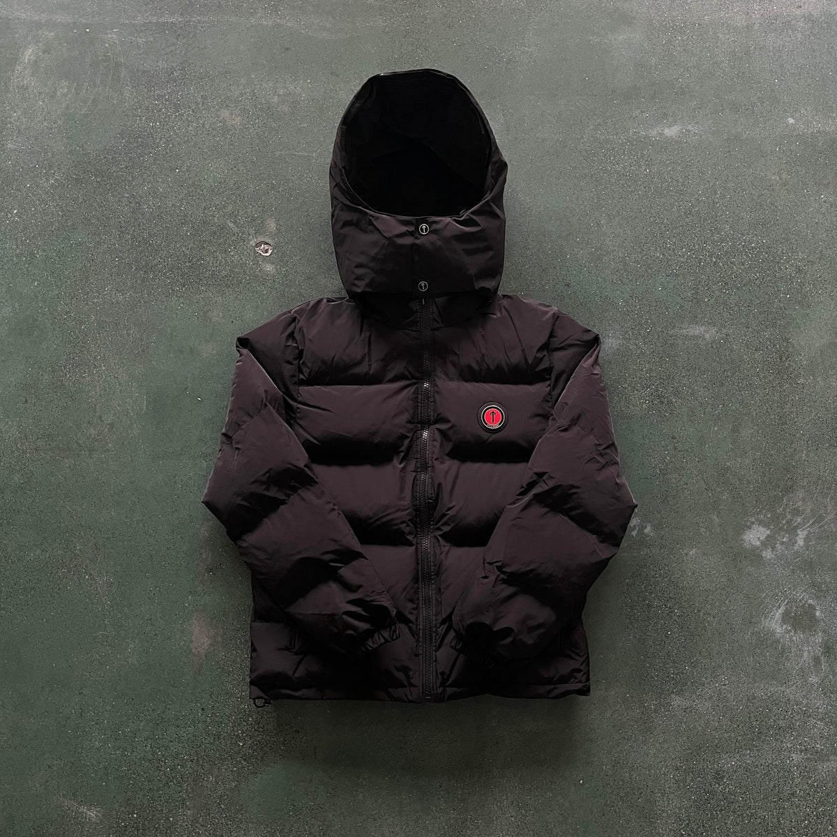 Trapstar Pufferjacke mit abnehmbarer Kapuze 