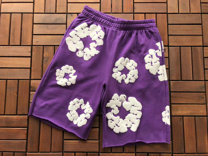 Denim Tears – Shorts mit Baumwollkranz