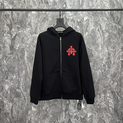 Felpa con cappuccio Chrome Hearts