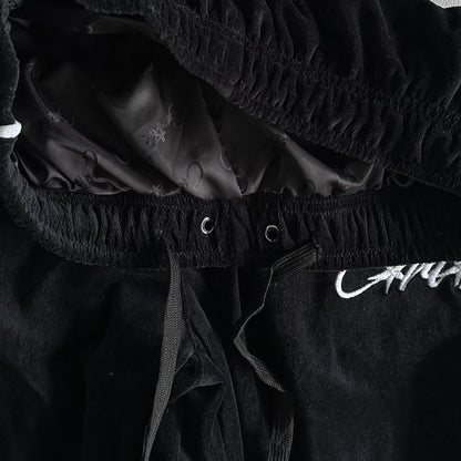 Corteiz Velvet Pant Black