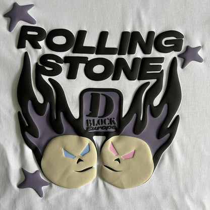 Gebrochener Planet Rolling Stone T-Shirt 