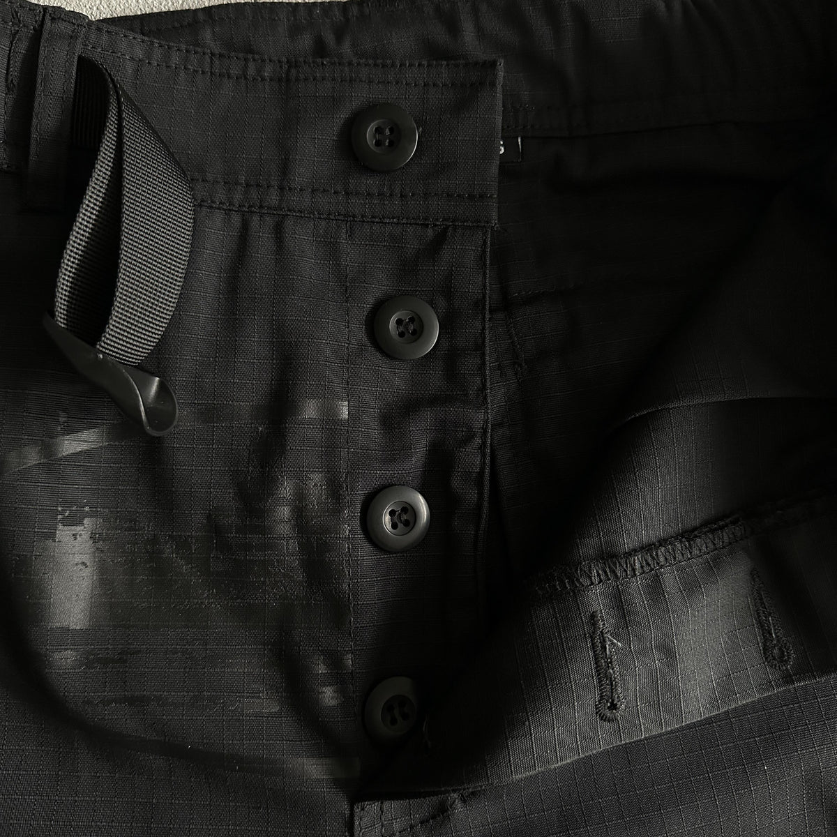 Corteiz – Schwarze Cargo-Shorts