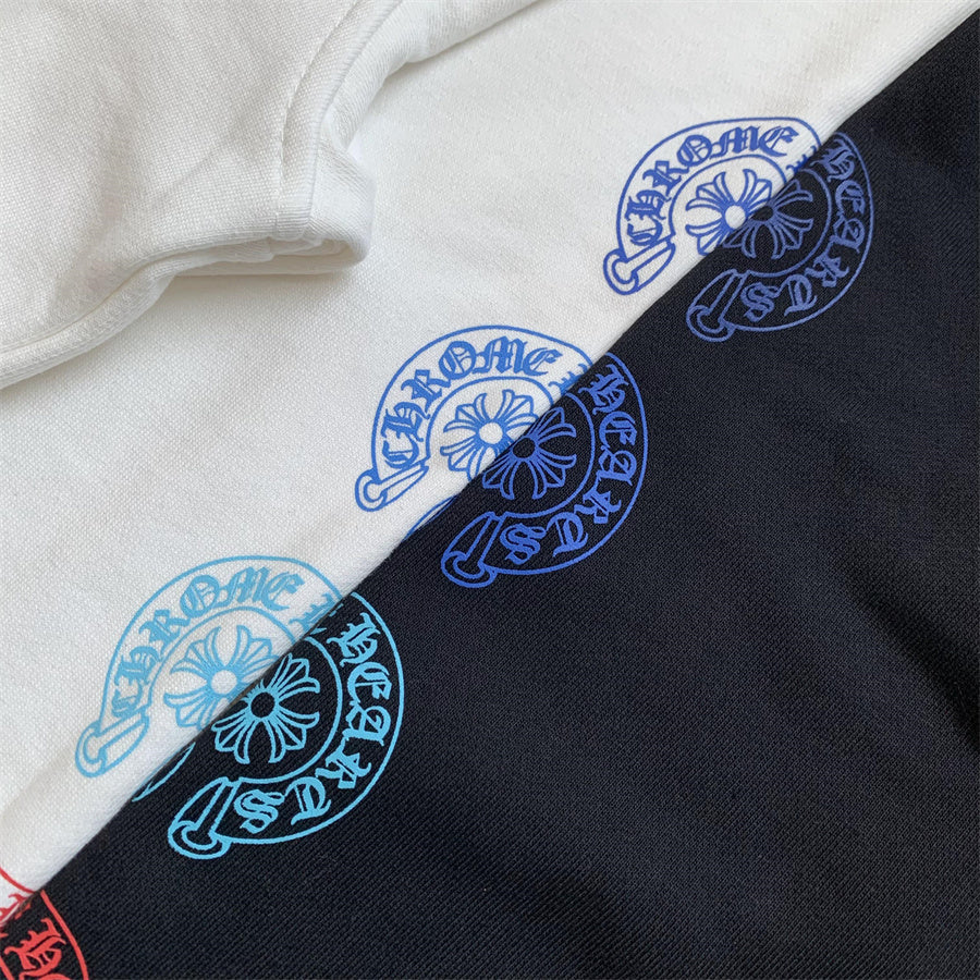 Felpa con cappuccio e zip Chrome Hearts