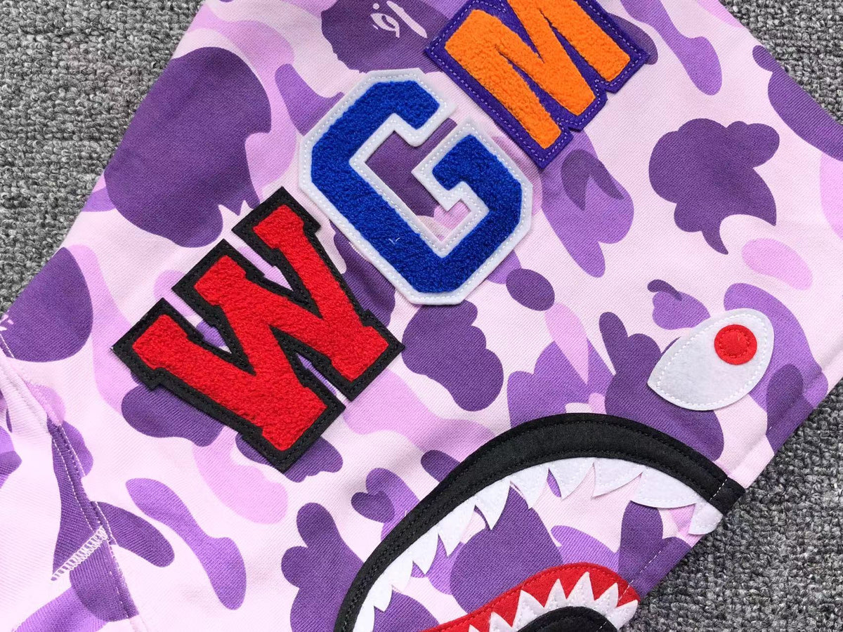Felpa con cappuccio Bape
