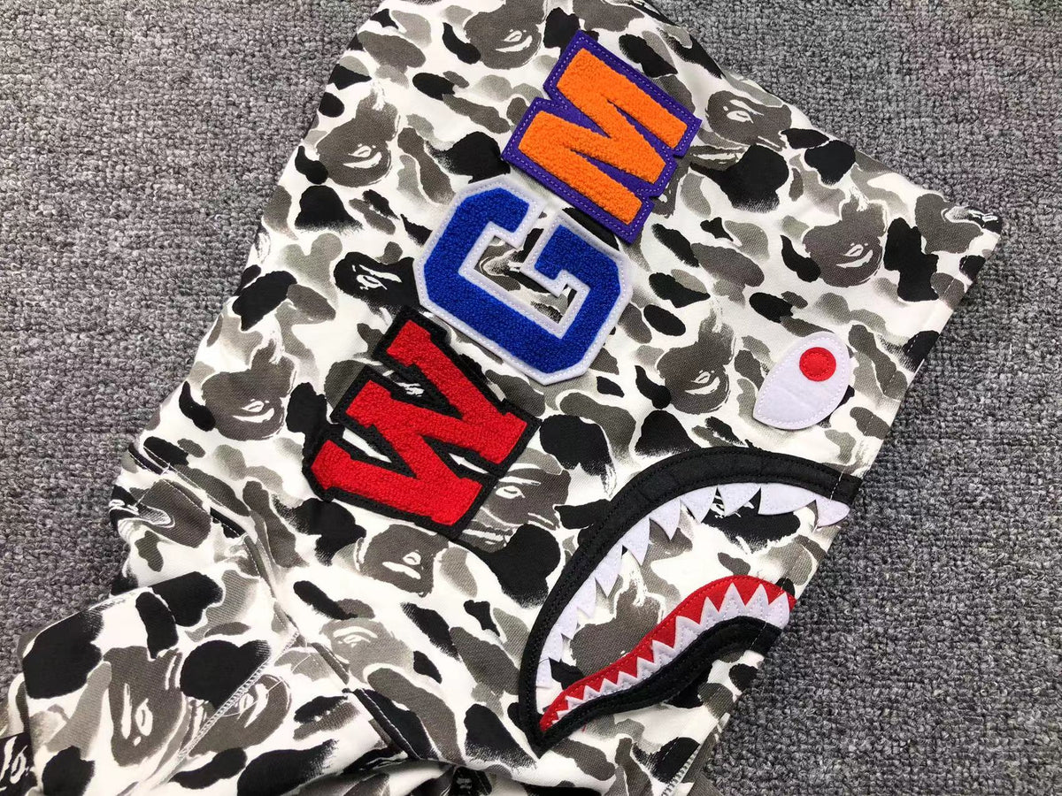 Felpa con cappuccio Bape