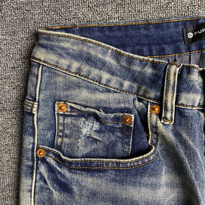 Jeans slim del marchio Purple