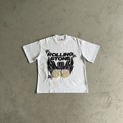Gebrochener Planet Rolling Stone T-Shirt 