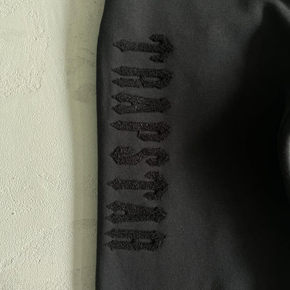 Tuta Trapstar in ciniglia decorata Black Out 