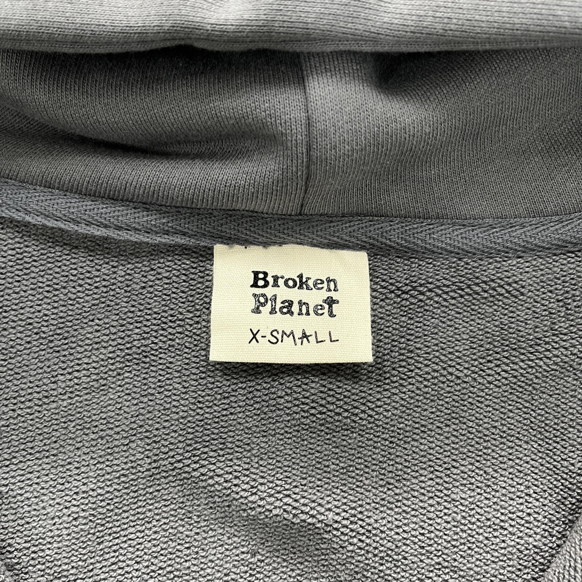 Broken Planet Planet Kapuzenpullover mit Reißverschluss 