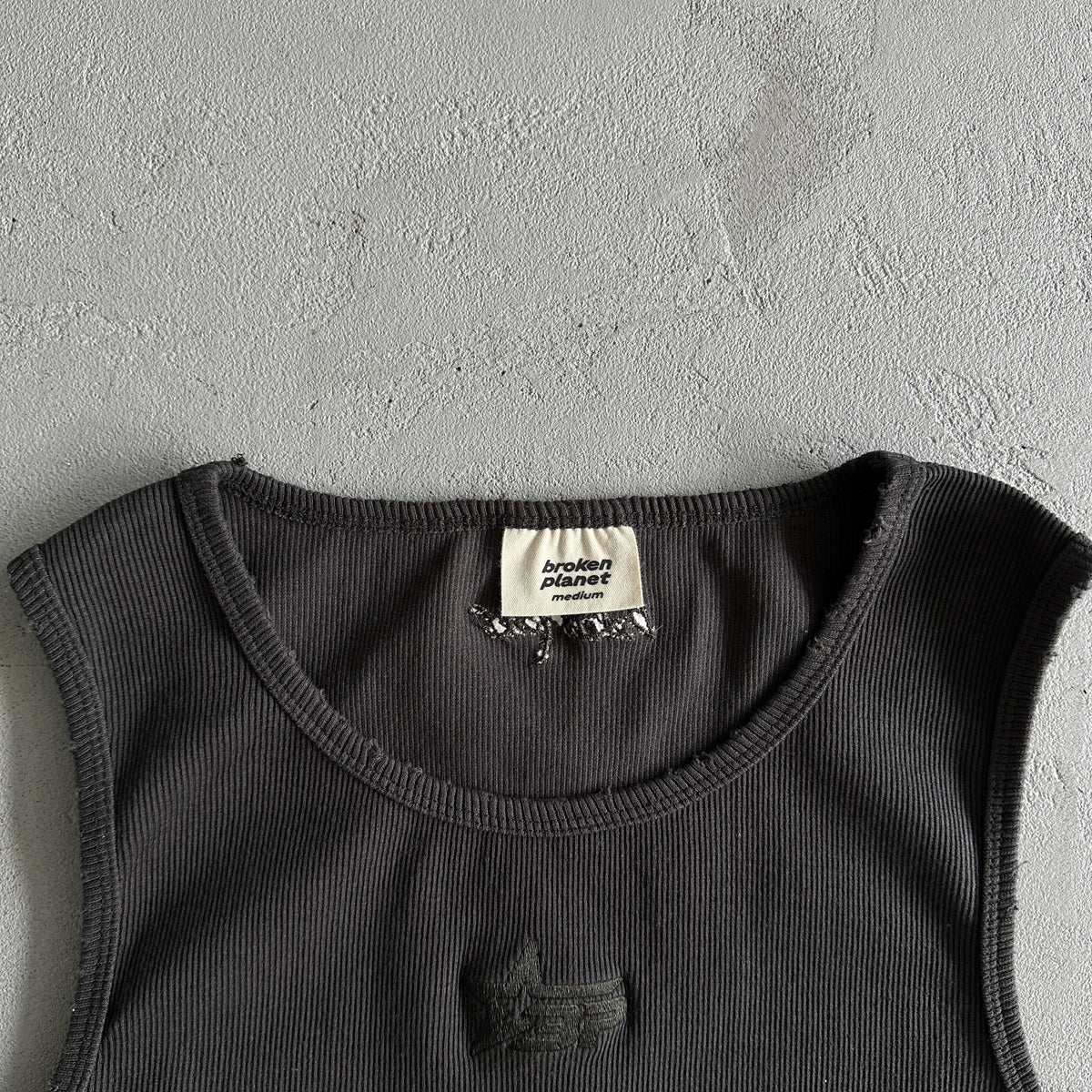 Broken Planet Herren Gewaschenes Ribbde Tanktop