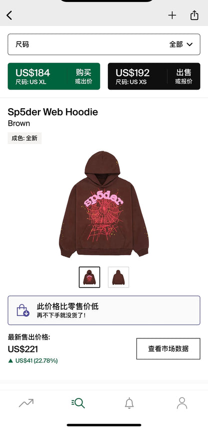 Sp5der Hoodie