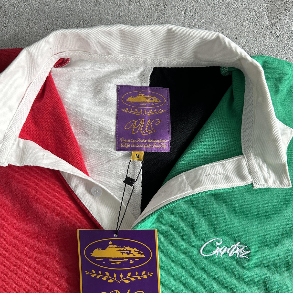 Polo a maniche lunghe Corteiz Block