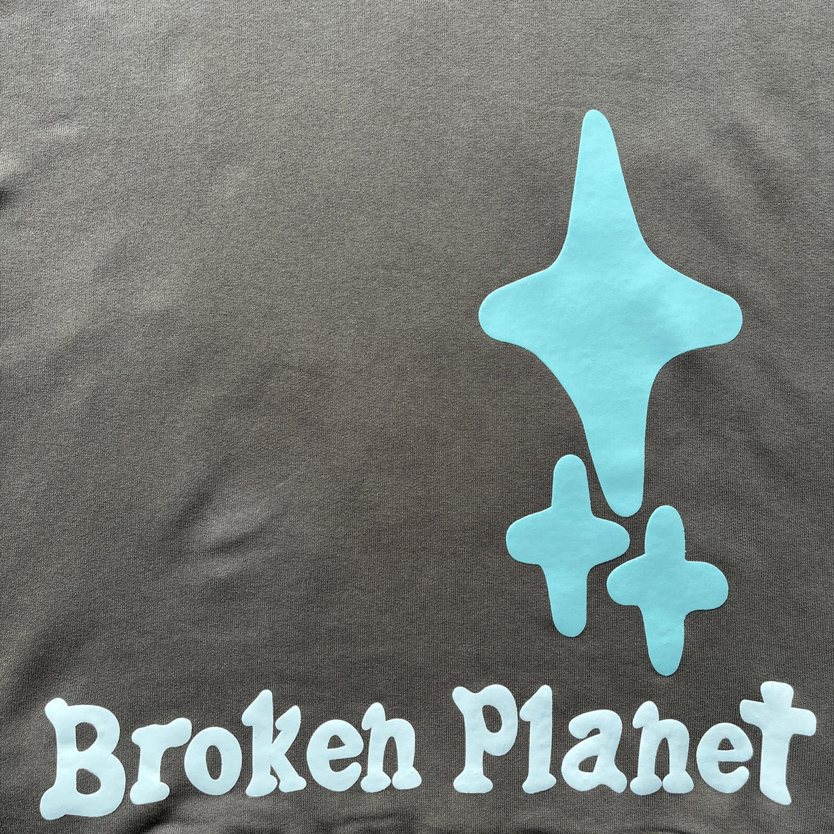 Felpa con cappuccio Blue Planet Market di Broken Planet 
